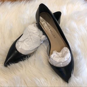 Tamara Mellon Darling black d’orsay flats